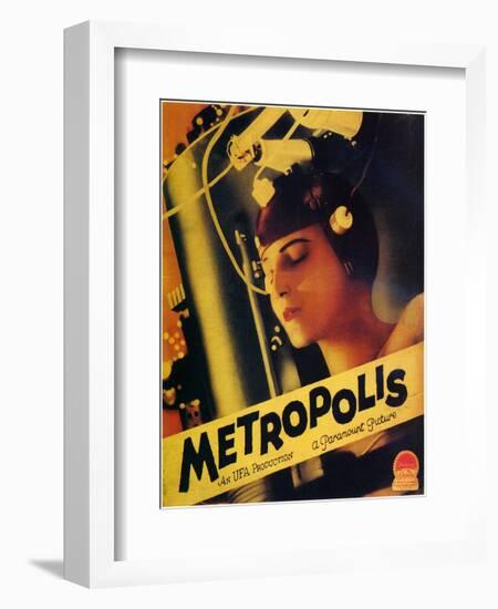 Metropolis, 1926-null-Framed Art Print