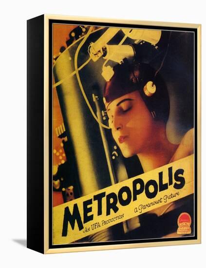 Metropolis, 1926-null-Framed Stretched Canvas