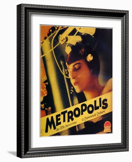 Metropolis, 1926-null-Framed Art Print