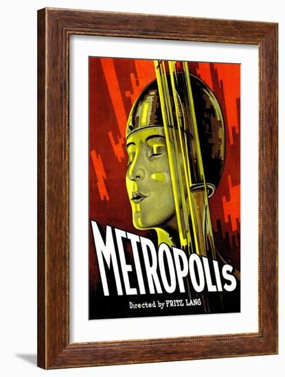 Metropolis, 1926-null-Framed Art Print