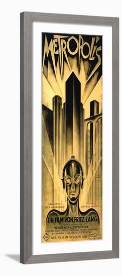 Metropolis, 1927, Directed by Fritz Lang-null-Framed Giclee Print