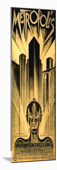 Metropolis, 1927, Directed by Fritz Lang-null-Mounted Giclee Print