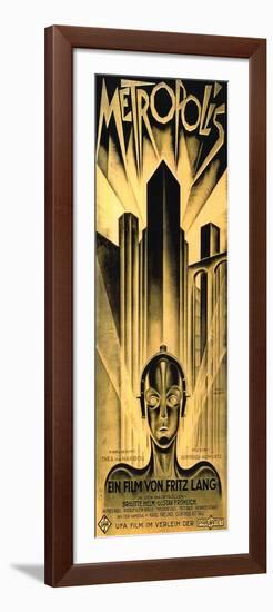 Metropolis, 1927, Directed by Fritz Lang-null-Framed Giclee Print