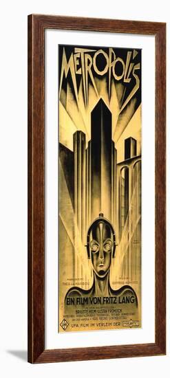 Metropolis, 1927, Directed by Fritz Lang-null-Framed Giclee Print