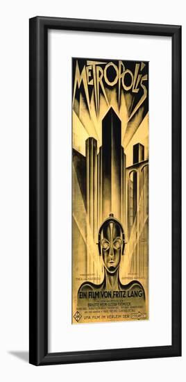 Metropolis, 1927, Directed by Fritz Lang-null-Framed Giclee Print