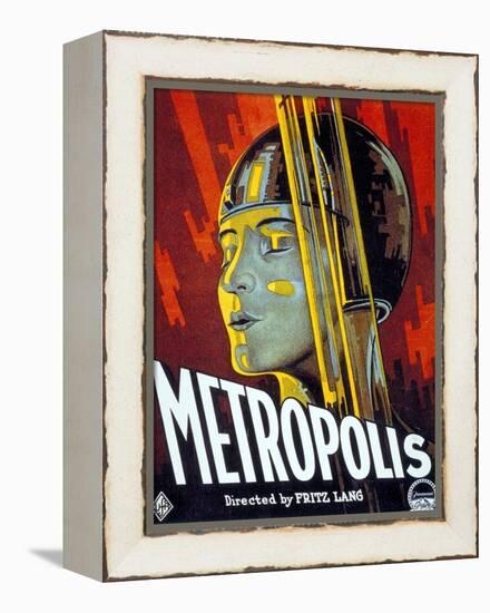 Metropolis, 1927, Directed by Fritz Lang-null-Framed Premier Image Canvas