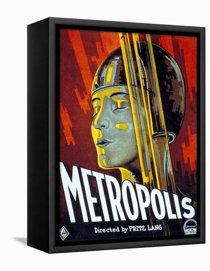 Metropolis, 1927, Directed by Fritz Lang-null-Framed Premier Image Canvas