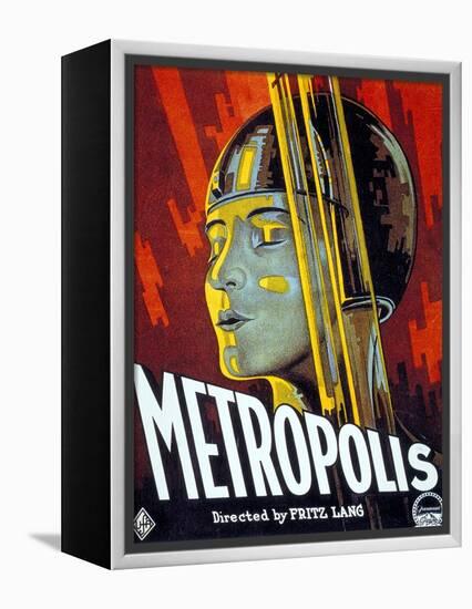 Metropolis, 1927, Directed by Fritz Lang-null-Framed Premier Image Canvas