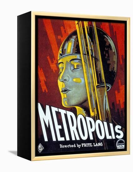 Metropolis, 1927, Directed by Fritz Lang-null-Framed Premier Image Canvas