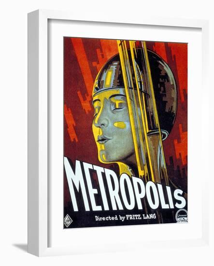 Metropolis, 1927, Directed by Fritz Lang-null-Framed Giclee Print