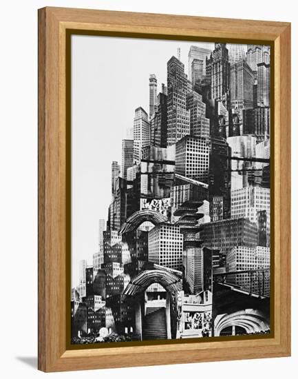 Metropolis 1927-null-Framed Premier Image Canvas