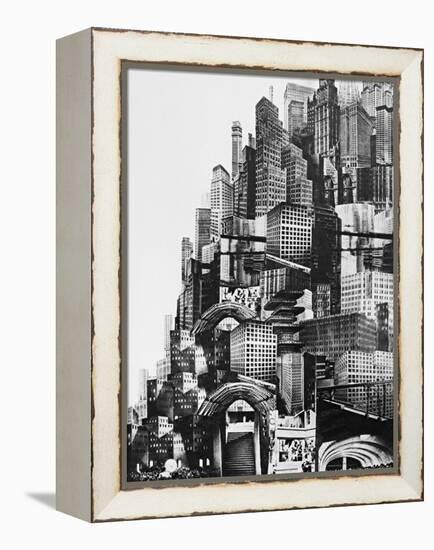 Metropolis 1927-null-Framed Premier Image Canvas