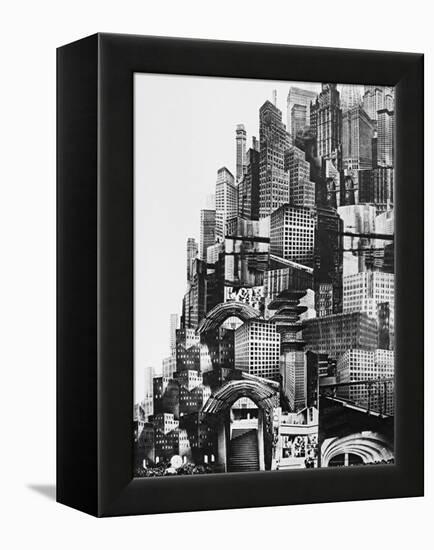 Metropolis 1927-null-Framed Premier Image Canvas