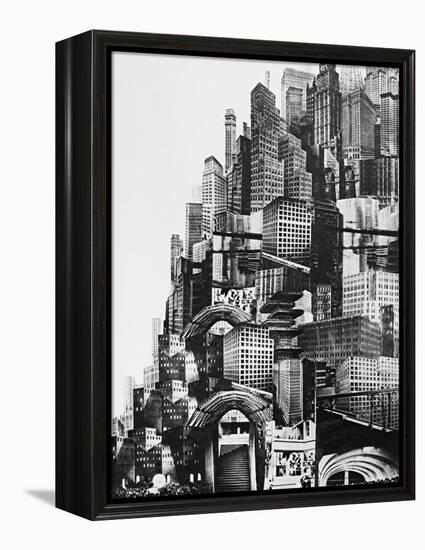 Metropolis 1927-null-Framed Premier Image Canvas