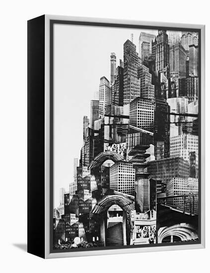 Metropolis 1927-null-Framed Premier Image Canvas