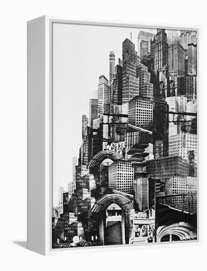 Metropolis 1927-null-Framed Premier Image Canvas