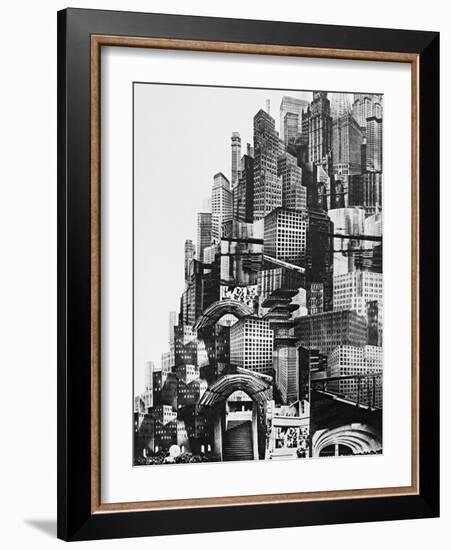 Metropolis 1927-null-Framed Photographic Print