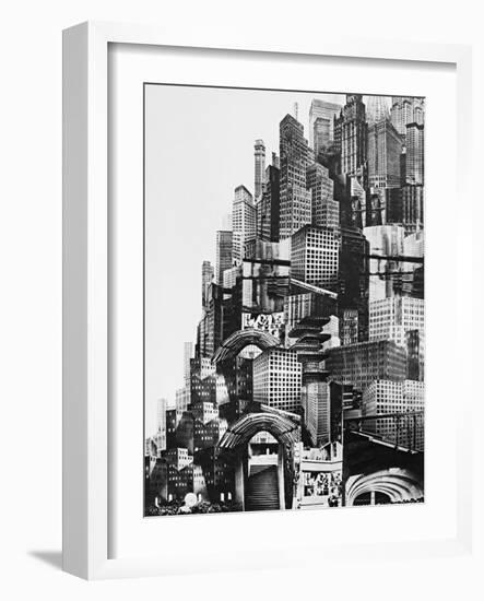 Metropolis 1927-null-Framed Photographic Print