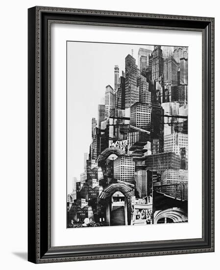 Metropolis 1927-null-Framed Photographic Print