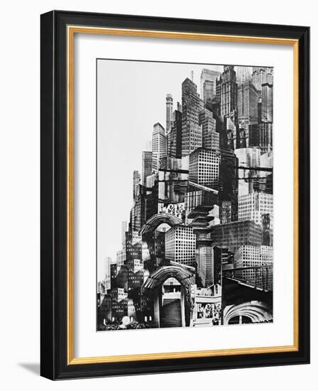 Metropolis 1927-null-Framed Photographic Print