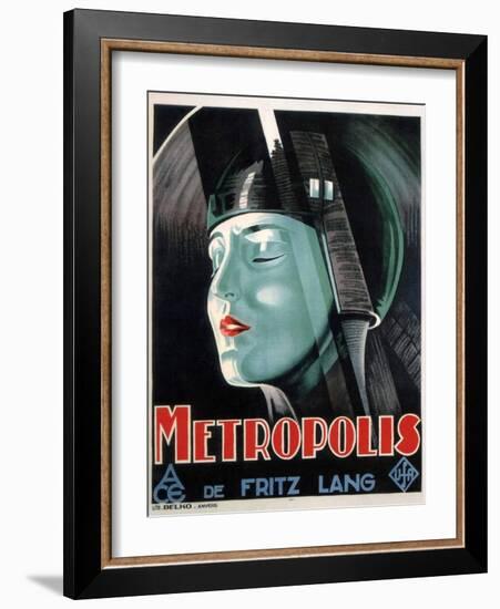 Metropolis, 1927-null-Framed Giclee Print