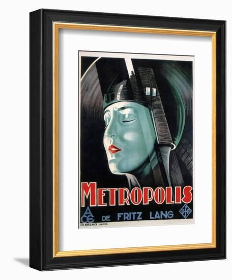 Metropolis, 1927-null-Framed Giclee Print