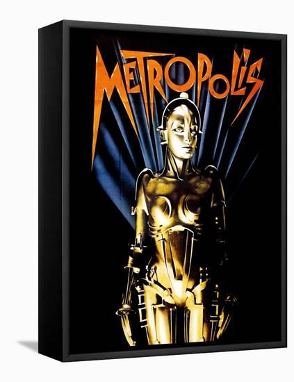 Metropolis, 1927-null-Framed Premier Image Canvas