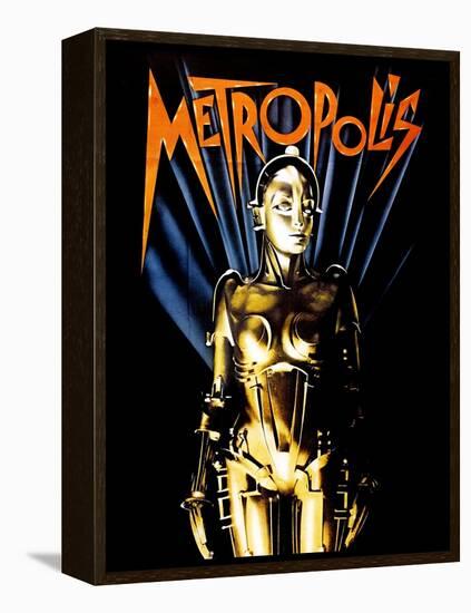 Metropolis, 1927-null-Framed Premier Image Canvas