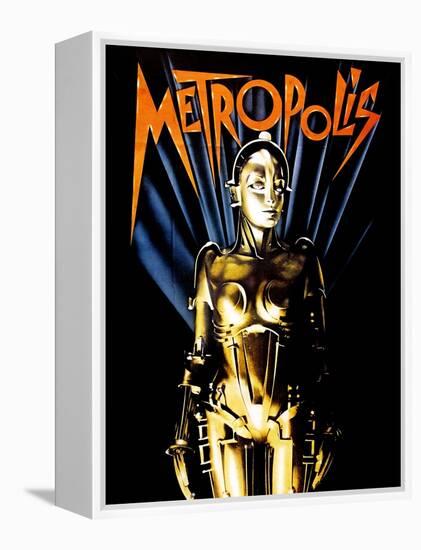 Metropolis, 1927-null-Framed Premier Image Canvas