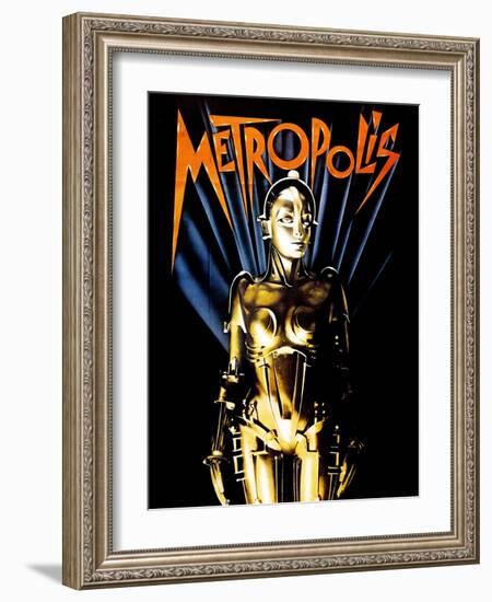 Metropolis, 1927-null-Framed Giclee Print