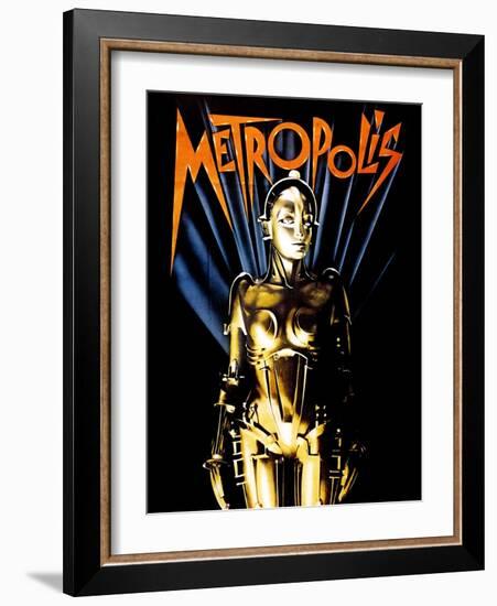 Metropolis, 1927-null-Framed Giclee Print