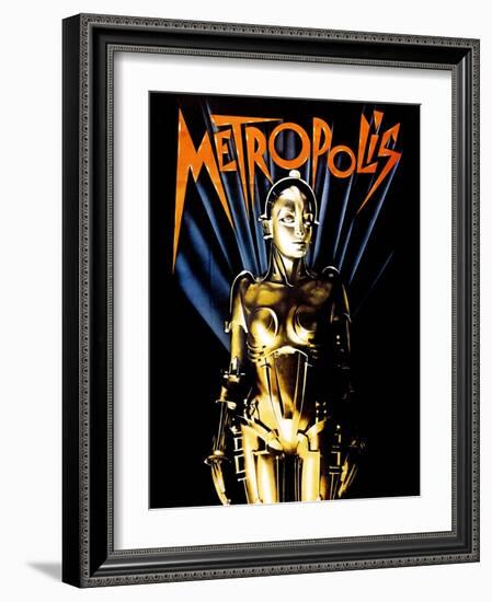 Metropolis, 1927-null-Framed Giclee Print