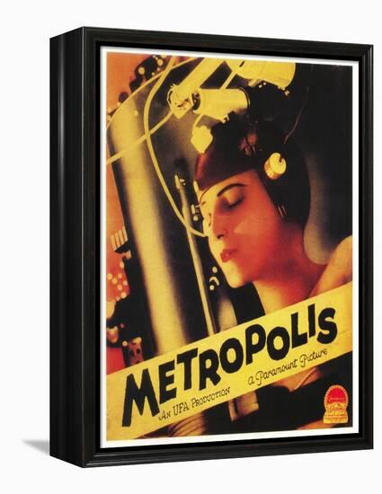 Metropolis, 1927-null-Framed Premier Image Canvas