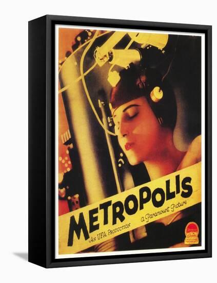 Metropolis, 1927-null-Framed Premier Image Canvas