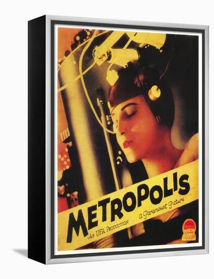 Metropolis, 1927-null-Framed Premier Image Canvas