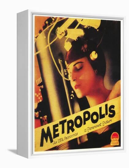 Metropolis, 1927-null-Framed Premier Image Canvas