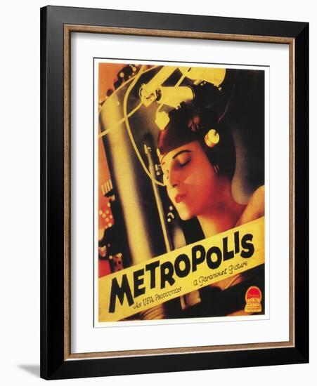 Metropolis, 1927-null-Framed Giclee Print