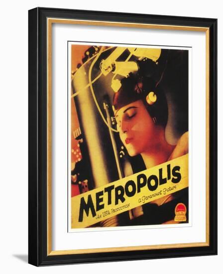 Metropolis, 1927-null-Framed Giclee Print