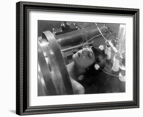 Metropolis, Brigitte Helm, 1927-null-Framed Premium Photographic Print