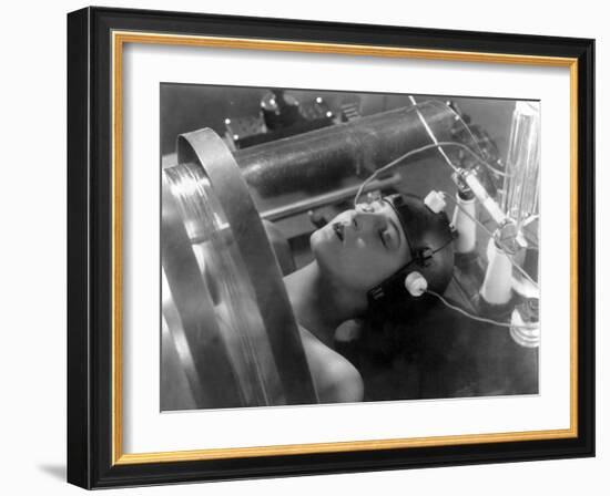 Metropolis, Brigitte Helm, 1927-null-Framed Premium Photographic Print