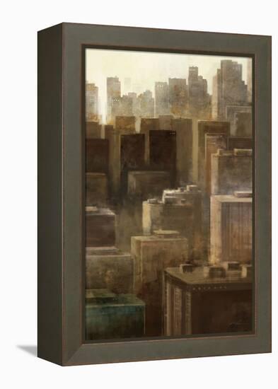 Metropolis City 2-Ken Roko-Framed Stretched Canvas