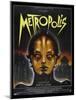 Metropolis, French Movie Poster, 1926-null-Mounted Art Print