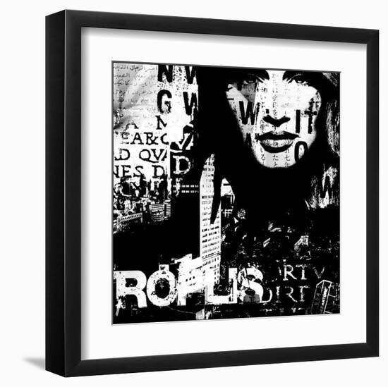 Metropolis I-Fline-Framed Art Print