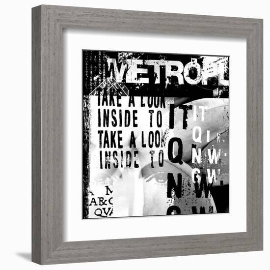 Metropolis iii-Fline-Framed Art Print