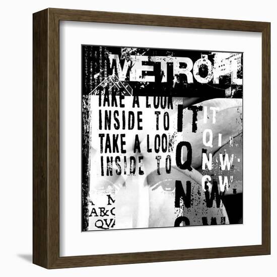 Metropolis iii-Fline-Framed Art Print