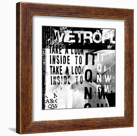 Metropolis iii-Fline-Framed Art Print