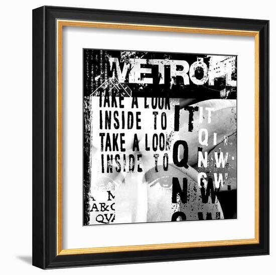 Metropolis iii-Fline-Framed Art Print