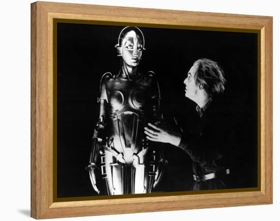 Metropolis, Rudolf Klein-Rogge, 1927-null-Framed Stretched Canvas