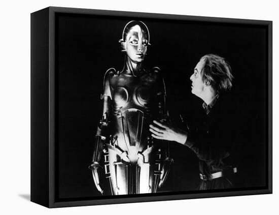 Metropolis, Rudolf Klein-Rogge, 1927-null-Framed Stretched Canvas