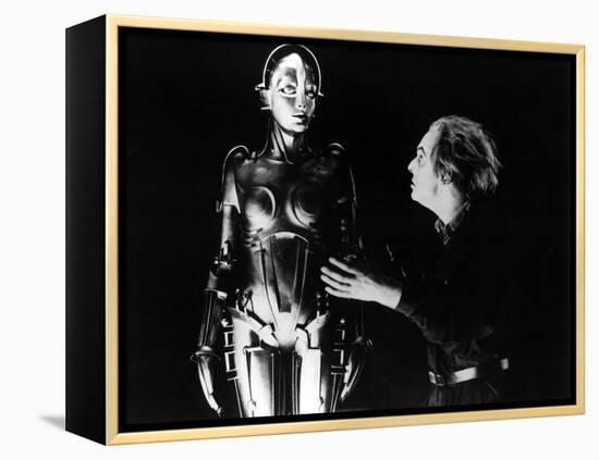 Metropolis, Rudolf Klein-Rogge, 1927-null-Framed Stretched Canvas